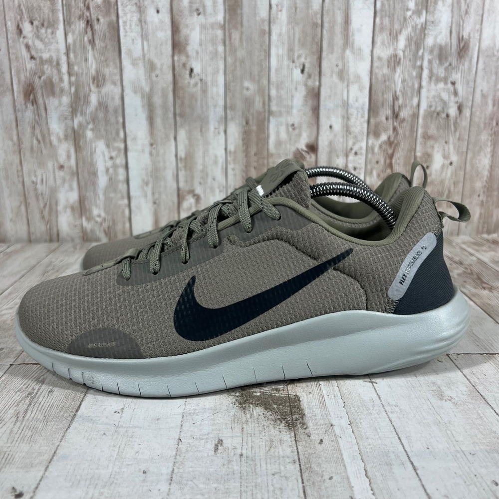 Nike Flex Experience Run 12 Mens 9.5 Olive Green Running Shoes DV0740-300